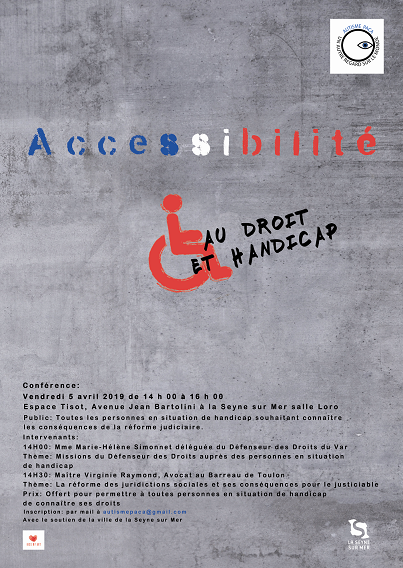 affiche droit handicap